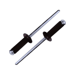 2 rivets premium noirs